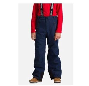 NWT Rossignol Boys Controle Pants Dark Navy Blue Size 10 Snow Ski