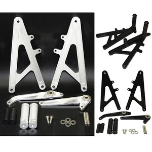 Rearset Footrests Foot Pegs Pedals For HONDA RS125 GP125 RS 125 GP Moto3 NSF250R - Bild 1 von 16