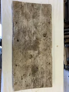 Authentic 19th Century Amish Barn Siding Solid Poplar Board 36”x17”x1-1/2” - Picture 1 of 11