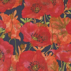 SUPERBLOOM Indigo 48781 16 by the yard by Robin Pickens - Picture 1 of 2