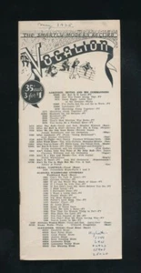 78tk-paper catalog-VOCALION Records -May 1935-w/1000 series RACE -78 Listings - Picture 1 of 2