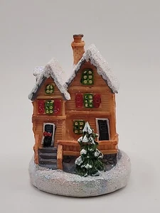 Brightness LED Light Up Small Village House Old Victorian Scene Christmas Decor - Picture 1 of 6