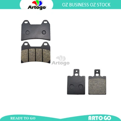 Pastillas de freno delanteras+traseras para Ducati Monster 400 Single Disc 2000 2001 2002 Foto 1 de 3