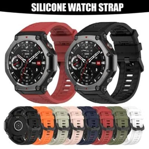 Silicone Band for Huami Amazfit T-REX 3 Smart Watch Wrist Strap Sports Bracelet∮ - Picture 1 of 32