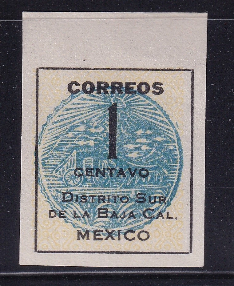 ucq74 Mexico 1915  Civil War Baja California Sur Sc#401 Mc#318 - Image 1 of 1