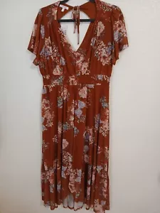 BEAUTIFUL SUMMER DRESS BY MAURICES. NEW WITH TAG. SIZE L. PRICE REDUCED!! - Picture 1 of 16