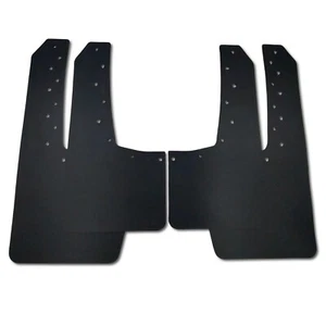Ford Ranger Tremor - Extended Arch Mud Flaps set Black 4mm PVC Satin RALLYFLAPZ - Picture 1 of 10