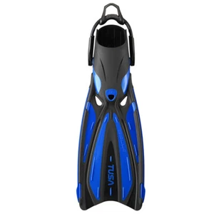 Tusa Solla Fin with Bungee Strap, Cobalt Blue, Small - Picture 1 of 1
