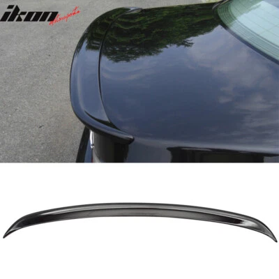 Fits 04-10 BMW E60 5 Series AC Style Rear Trunk Spoiler Painted #668 Jet Black — 第 1/4 张图片