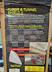 DEI 050503 Floor and Tunnel Heat Shield Barrier 48" x 42" Each Camaro Mustang - Picture 1 of 3