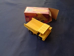 MATCHBOX COLLECT ALL 75 MODELS  SUPERFAST LESNEY FAUN DUMP TRUCK NUMERO 58 - Foto 1 di 5