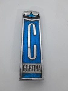 Ford Cortina MK2 1600E Lotus GT Super Deluxe Grille Badge - Picture 1 of 9
