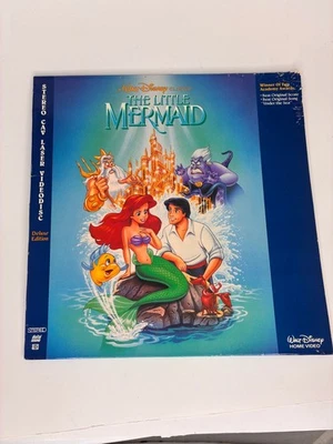 The Little Mermaid LaserDisc 1989 Animation Deluxe Edition Walt Disney - Image 1 of 3