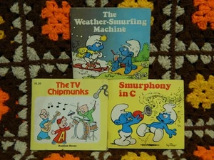 Las ardillas de TV + La máquina de smuración del clima + Smurphony en C (folletos) años 80 - Imagen 1 de 15