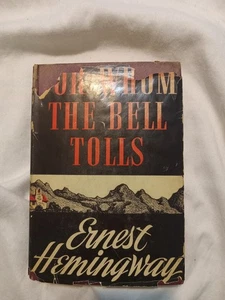 Für wen die Glocke maut Ernest Hemingway 1940 Buch Club Edition  - Bild 1 von 13