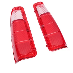 1 Pair Tail Light Lens BIKE 073 Left Right Truck Red Tail Light Housing - Picture 1 of 12
