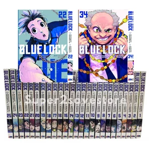 Blue Lock Manga NEU Band 22-34 halbes Set von Yusuke Nomura englische Version Comic - Bild 1 von 12