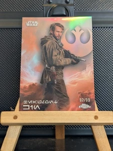 2025 Topps Chrome Star Wars #AV-106 Beaumont Kin Aurebesh Variation #92/99 - Picture 1 of 3