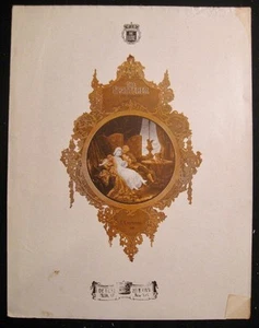 Partituras The Flatterer La Lisonjera Circa 1900 C Chaminade Gran Formato (O) - Imagen 1 de 5