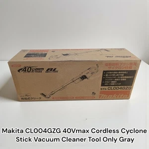 Makita CL004GZG 40Vmax Cordless Cyclone Stick Vacuum Cleaner Tool Only Gray - Picture 1 of 7