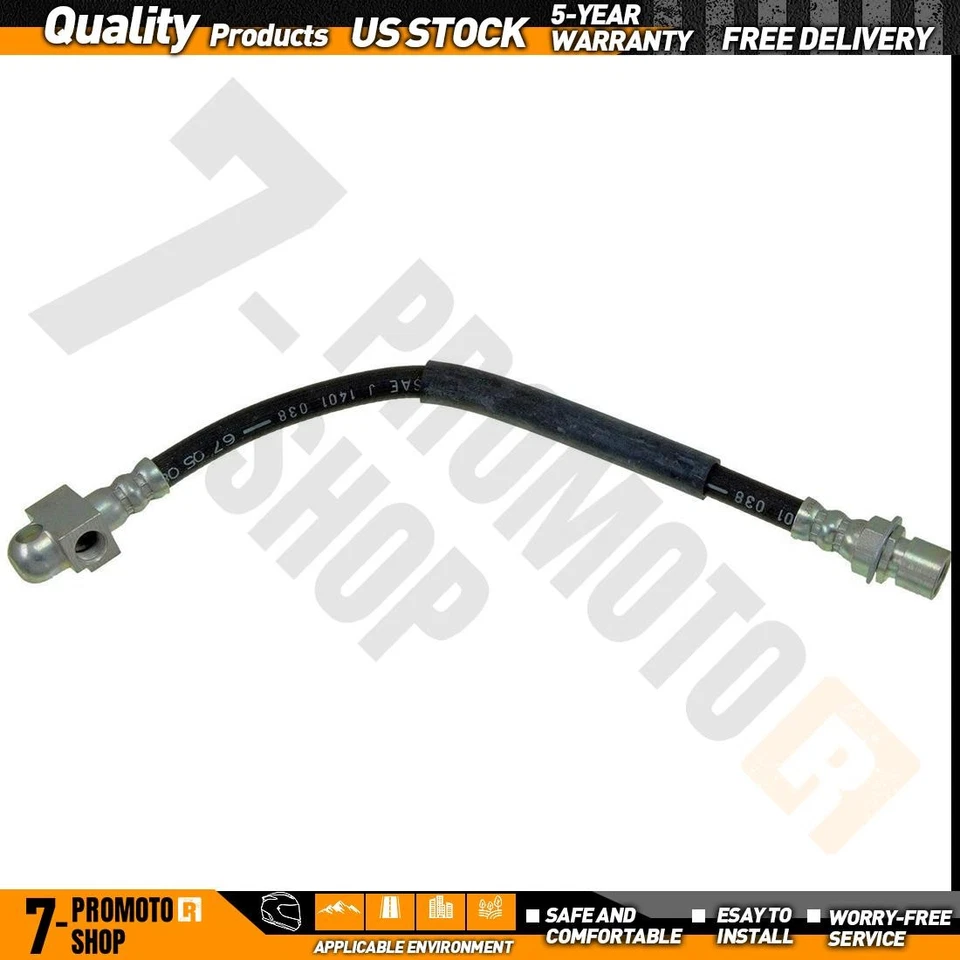 Rear Center Brake Hydraulic Hose for 1983-1992 Chevrolet Camaro - Imagem 1 de 3