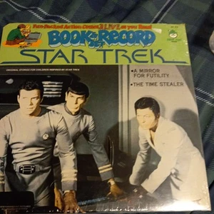 Star Trek Book & Record Set Peter Pan Vinyl Record LP Vintage 1979 SEALED - Picture 1 of 2