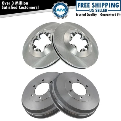 Brake Rotors Set Fits 2009-2012 Chevrolet Colorado GMC Canyon - Изображение 1 из 4