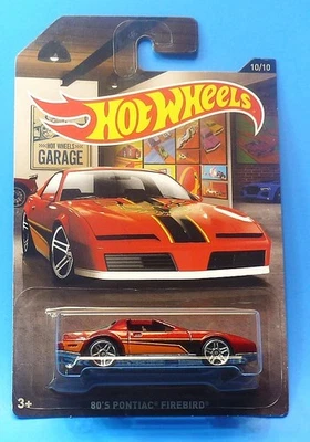 Hot Wheels 2016 garaje años 80 Pontiac Firebird base metálica Walmart excl.   1/64 Foto 1 de 4