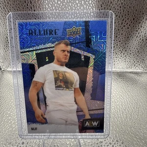 2022 Upper Deck Allure AEW Blue /35 MJF #19 SP  Parallel - Picture 1 of 8