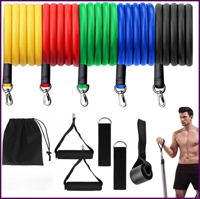 Bandas De Ejercicio Resistencia Extrema Hombres y Mujeres Ejercitar en Casa - Imagem 1 de 4