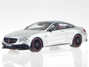 Mercedes C217 Brabus 850 S63 Coupe silbgrey modelcar Minichamps 1:43 437034221 - Foto 1 di 4