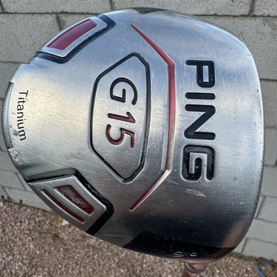 "Driver de titanio Ping G15 9° diestro eje rígido Tfc 149 45,5""" Foto 1 de 4