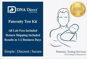 Kit de prueba de paternidad directa DN@ - Todas las tarifas de laboratorio y envío a laboratorio incluidos - en... - Imagen 1 de 3