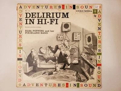 Elsa Popping and her Pixieland Band - Delirium In Hi-Fi (Vinyl Record LP) - Image 1 of 2