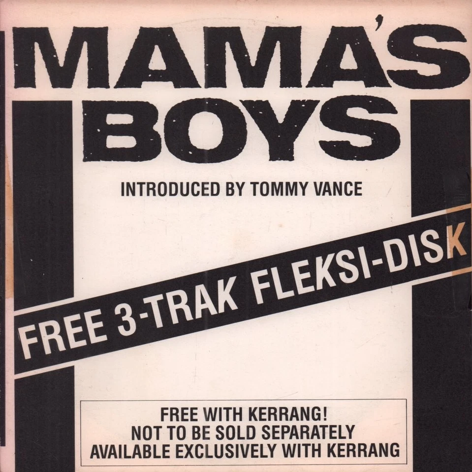 Mama's Boys Growing Up The Hard Way 7" Vinyl UK Jive Sampler Flexi Disc In - Bild 1 von 2