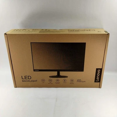 New Lenovo 23.8" D24-20 LCD FHD 75Hz Display Monitor - Image 1 of 4