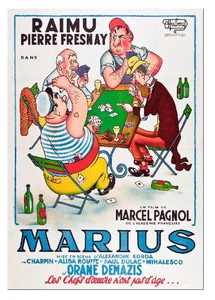 AFFICHE   POSTER    MARIUS - Picture 1 of 1