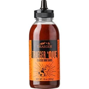 Traeger Grills Traeger 'Que BBQ Sauce, Sweet and Smoky Flavor, 16 oz - Picture 1 of 7