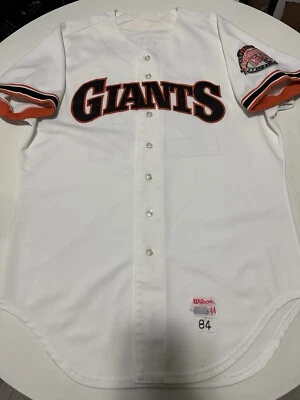 1984 Wilson On field Authentic San Francisco Giants Willie Mays Jersey sz 44 L - Image 1 of 4