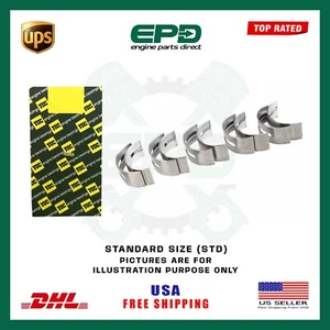 CRANKSHAFT BEARINGS SET STD FOR VOLVO B 5202 F C30 2.4L RENAULT N7U 2.5L PETROL - Picture 1 of 3