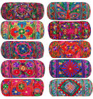 Indian Suzani Embroidery Bolster Cushion Covers Cylinder Round Takiya 18”x 7”