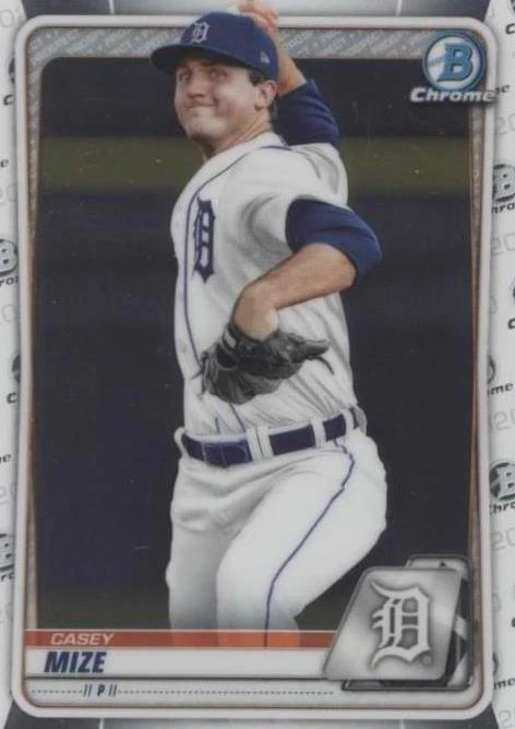 2020 Bowman Chrome - Casey Mize #BCP-250