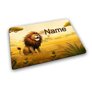 Platzset Kinder Löwe mit Name / Tischset personalisiert / Platzdecke - Bild 1 von 10