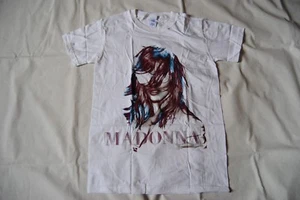 MADONNA MDNA T SHIRT NEW OFFICIAL LIKE A PRAYER VIRGIN TRUE BLUE RARE HMV  - Picture 1 of 2