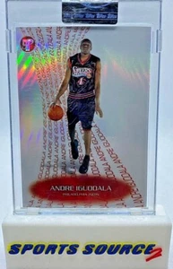 Novato refractor prístino Andre Iguodala 2004-05 Topps radiocontrol/275 sin circular #186 - Imagen 1 de 2