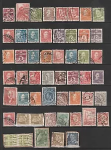 DENMARK STAMP MIXTURE, 53 Used Stamps - Picture 1 of 1
