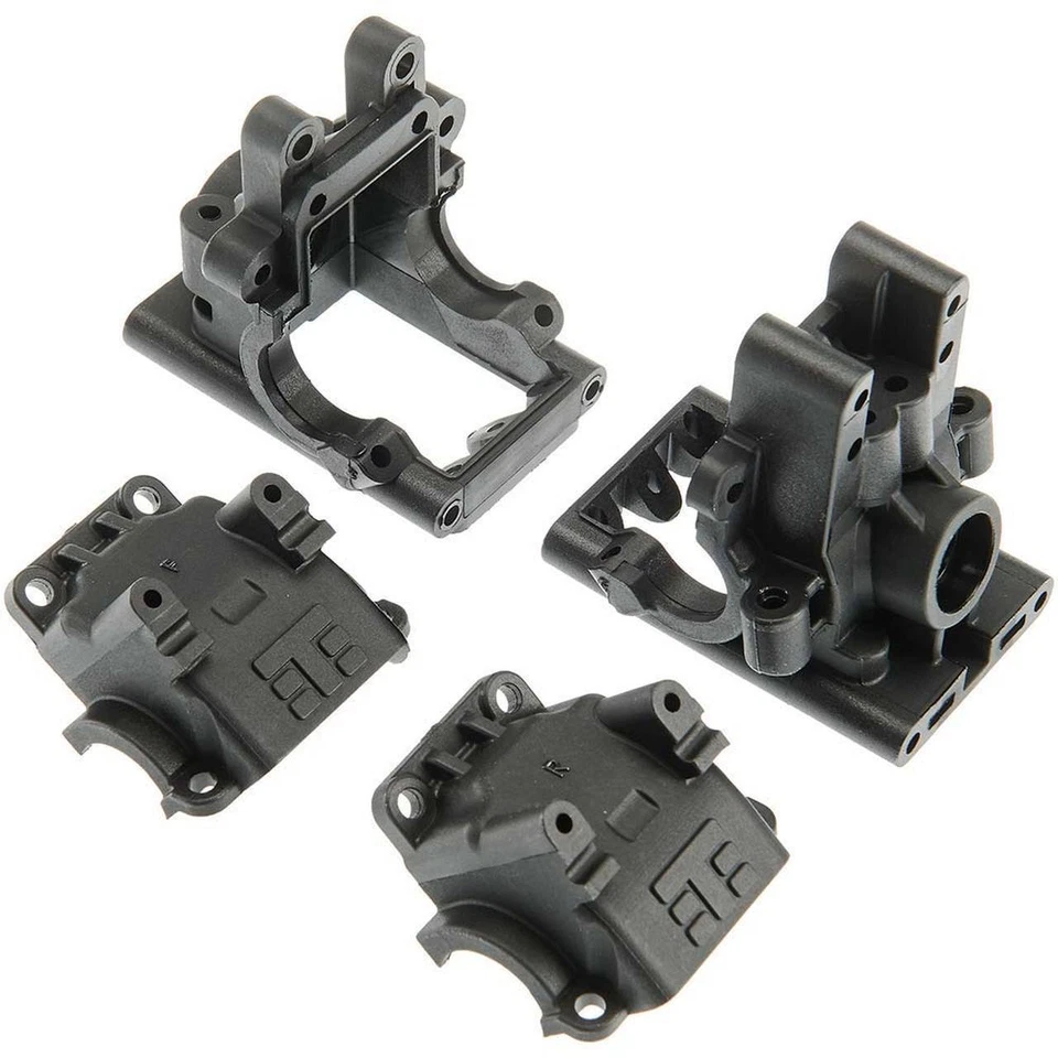 Tekno TKR6519B Bulkhead Set Front & Rear TKR1402 TKR1463 TKR6590 EB410.2 ET410.2 - Image 1 of 1