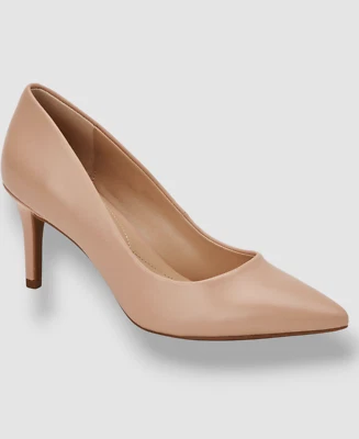 Zapatos de salón Alfani para mujer beige samantha punta de aguja de cuero talla 11M Foto 1 de 3