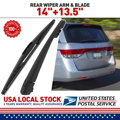 Brazo y hoja limpiaparabrisas trasero aptos para Honda Odyssey 2011-2017 NUEVO calidad 76720-TK8-A00 Foto 1 de 4