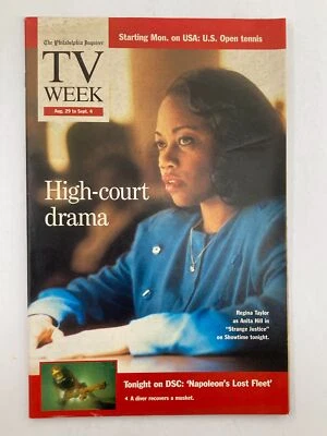 The Philadelphia Inquirer TV Week August 29 1999 Regina Taylor No Label - Image 1 of 2